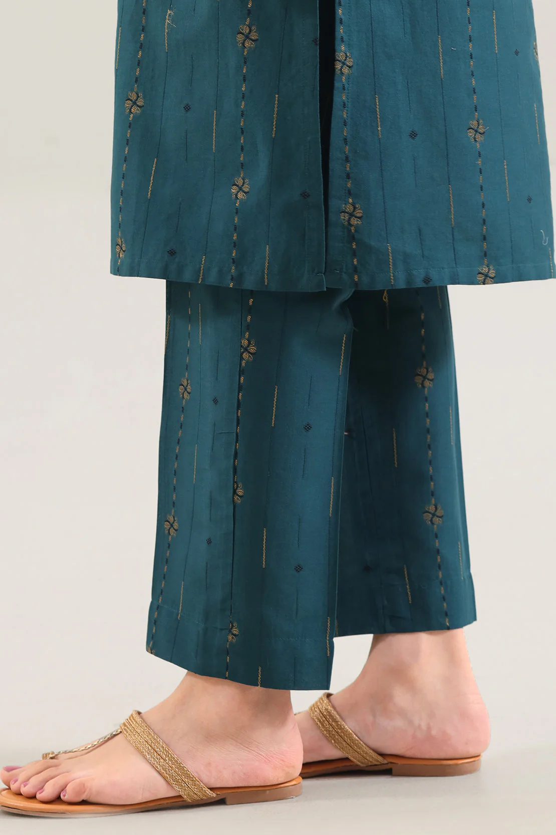 Cotton Jacquard Stitched 2 Piece (Shirt/Trouser) - Image 6