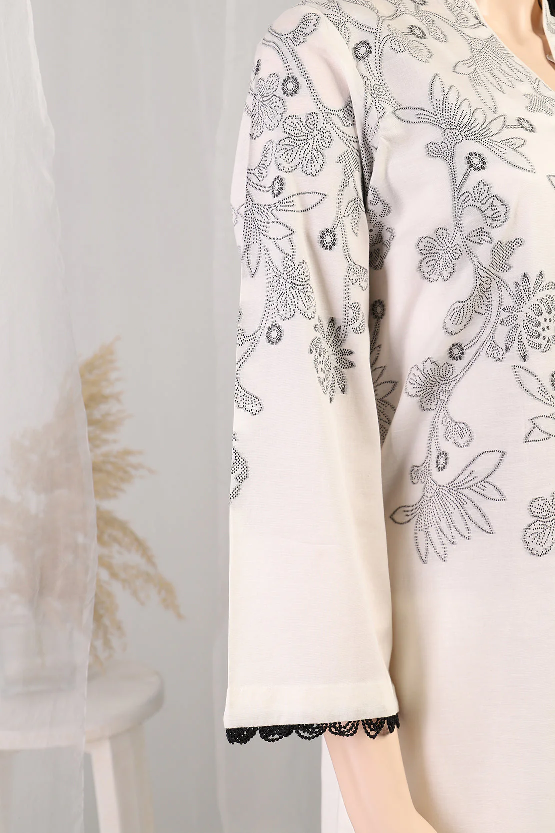 Cotton Jacquard Stitched 3 Piece - Image 3