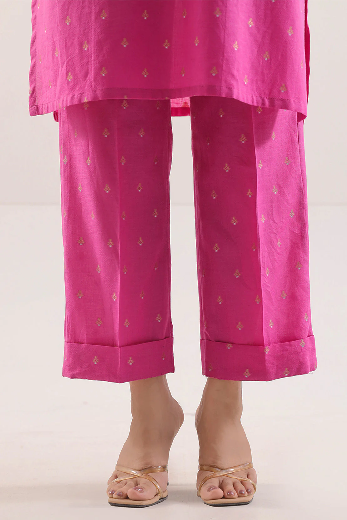 Cotton Jacquard Stitched 3 Piece - Image 5