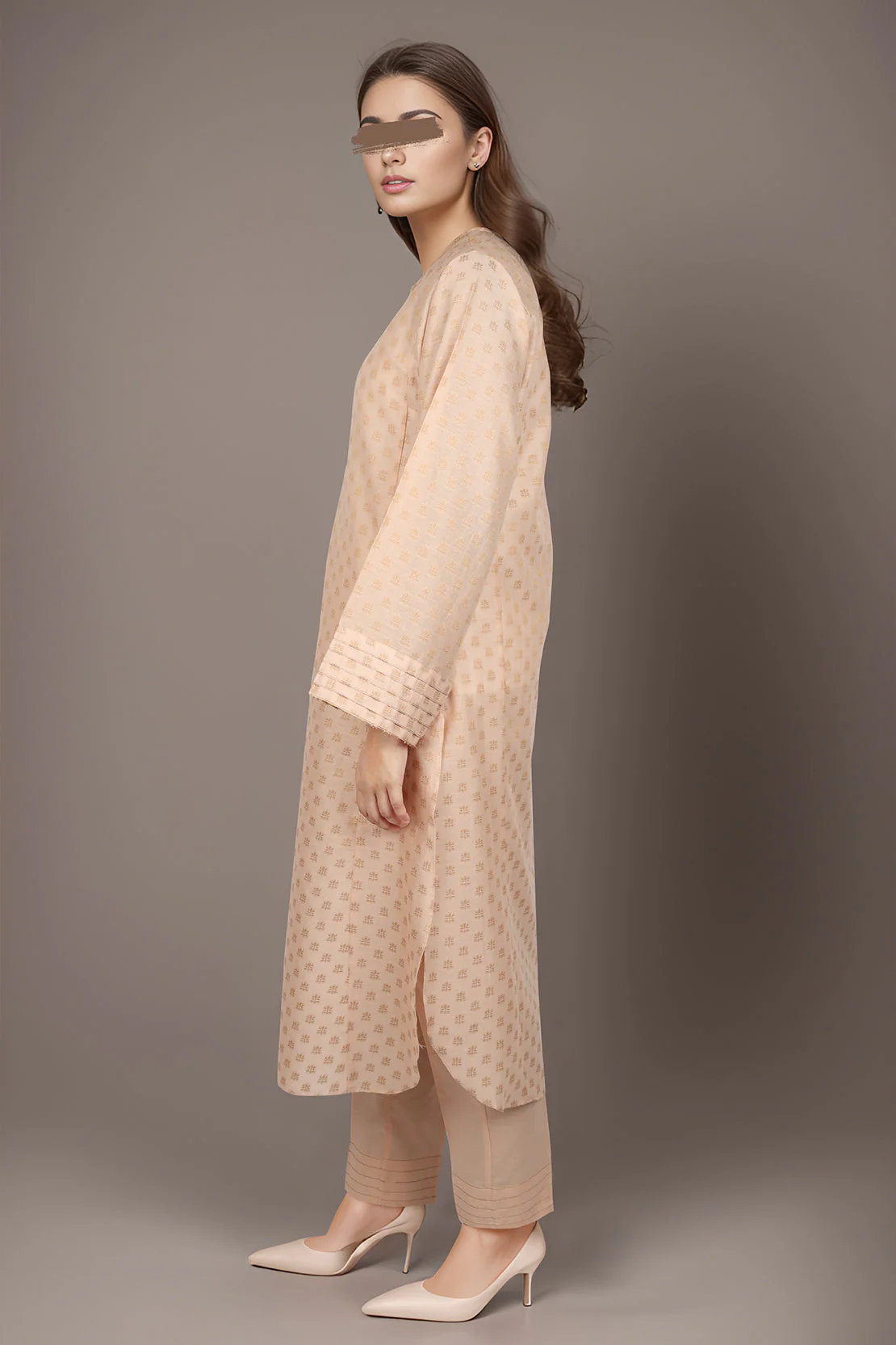 Cotton Jacquard Stitched shirt - Image 2