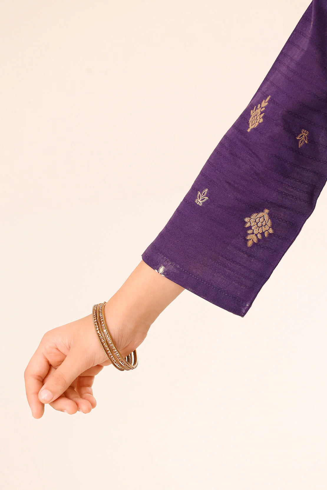 Cotton Jacquard Stitched Shirt For Kids - Image 5