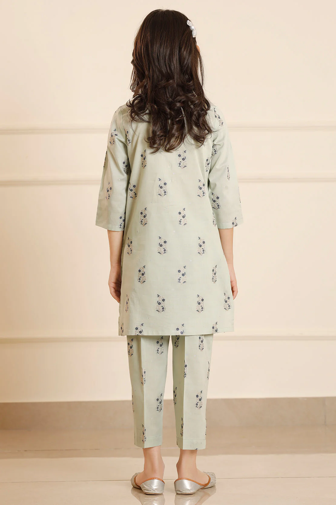 Cotton Jacquard  Stitched Shirt/trouser For Kids - Image 5