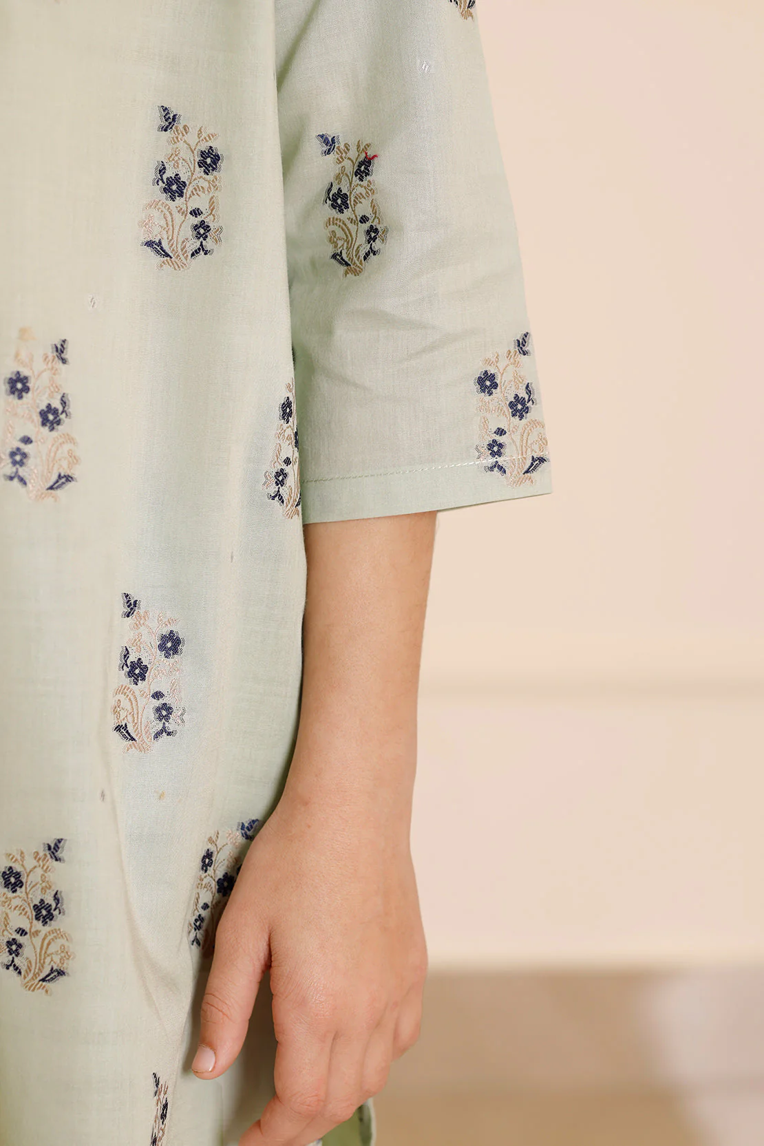Cotton Jacquard  Stitched Shirt/trouser For Kids - Image 7