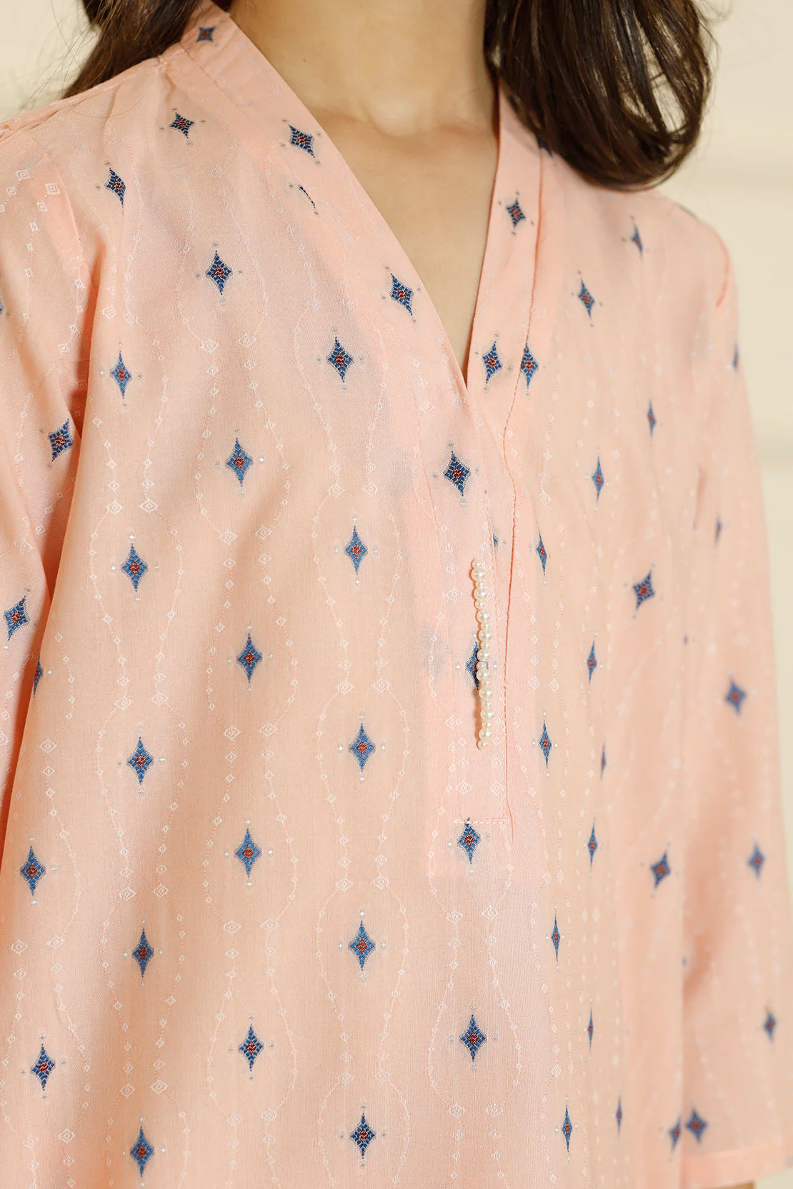 Cotton Jacquard  Stitched Shirt/trouser For Kids - Image 6