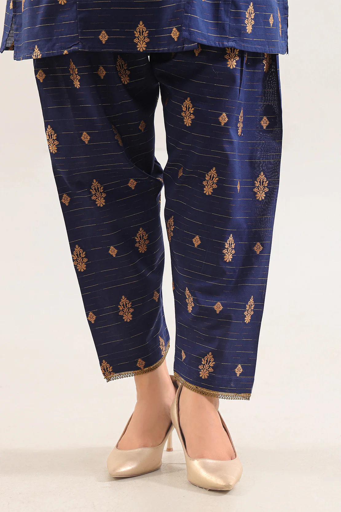Cotton Jacquard Stitched Shirt - Image 4