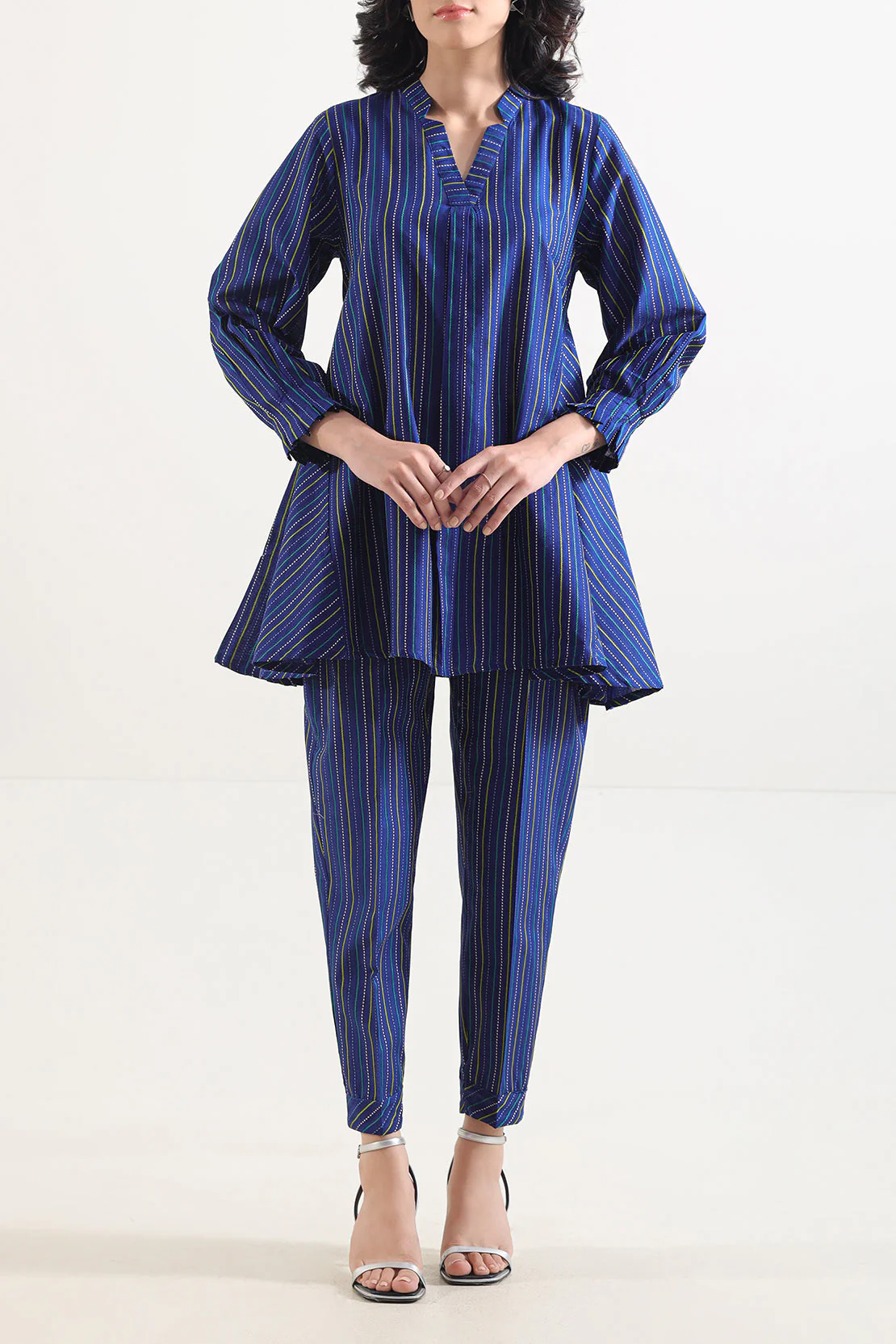 Cotton Jacquard Stitched Shirt - Image 3