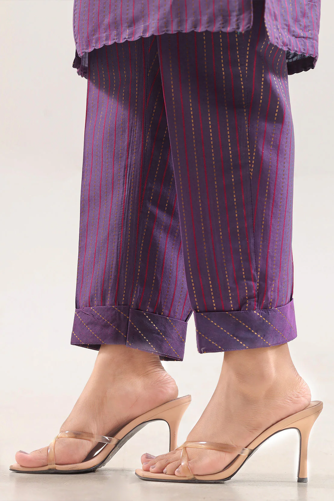 Cotton Jacquard Stitched Shirt - Image 5