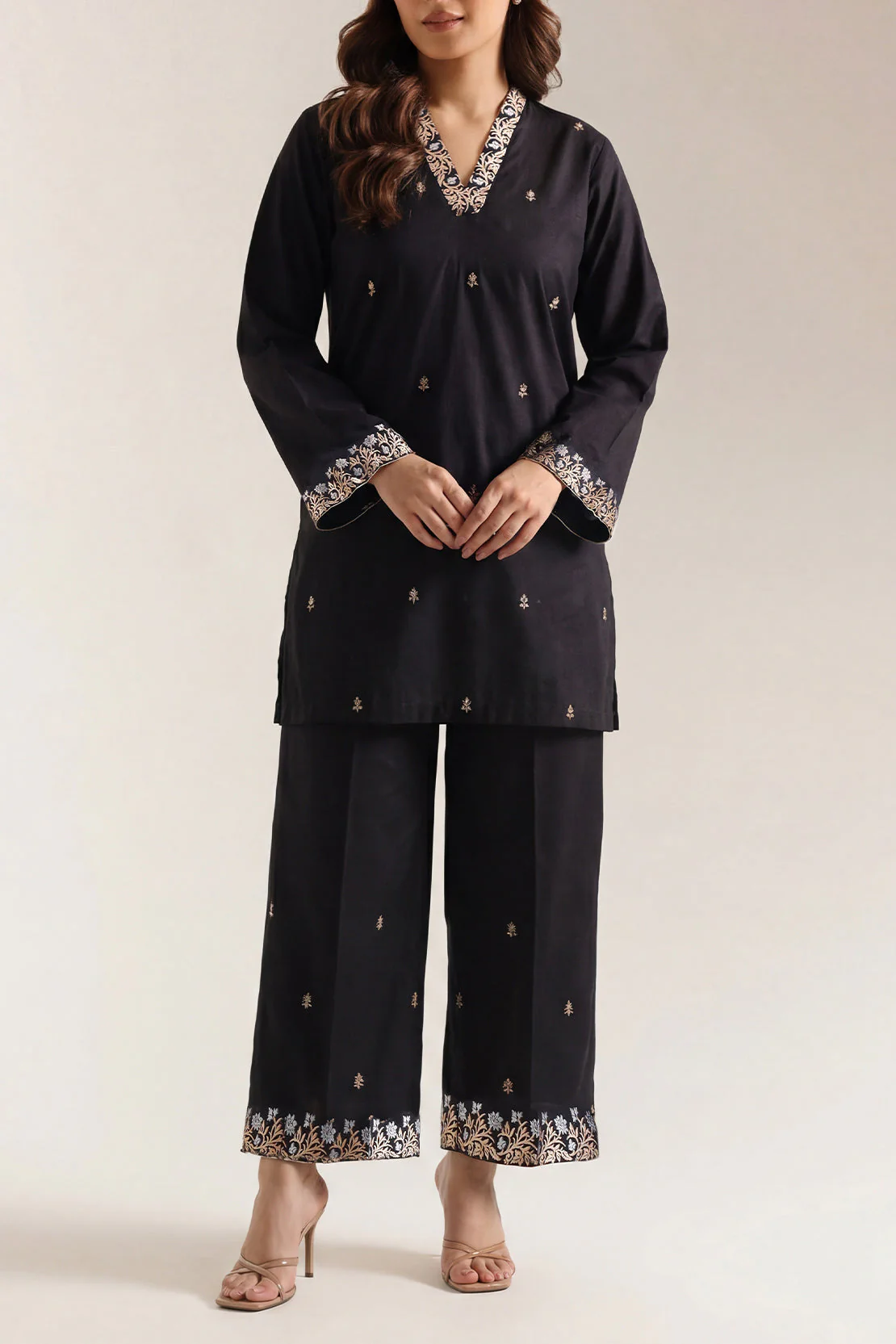 Cotton Jacquard Stitched Shirt