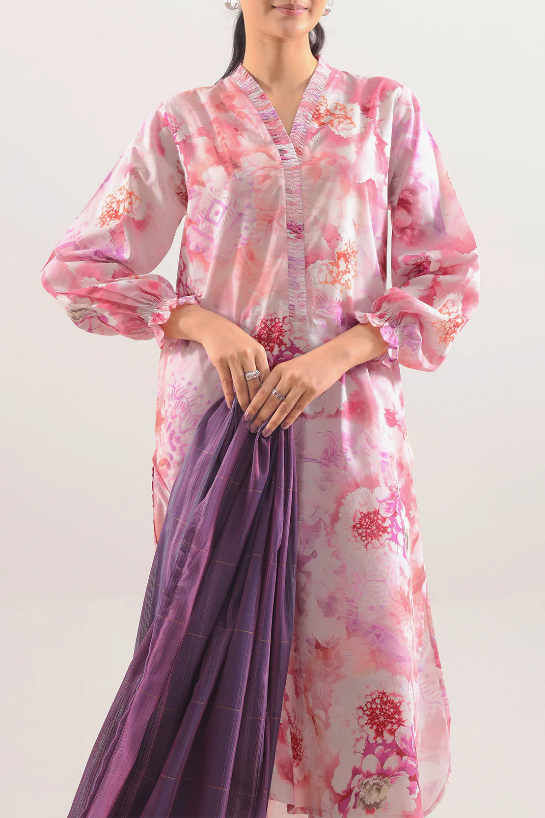 Cotton Jacquard Dupatta - Image 3