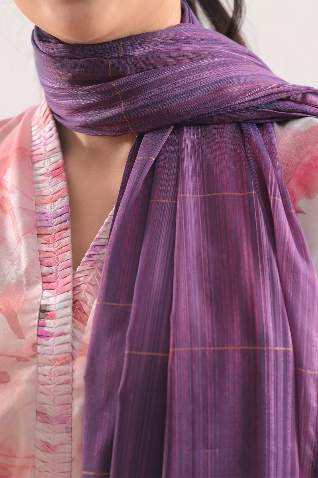 Cotton Jacquard Dupatta - Image 4
