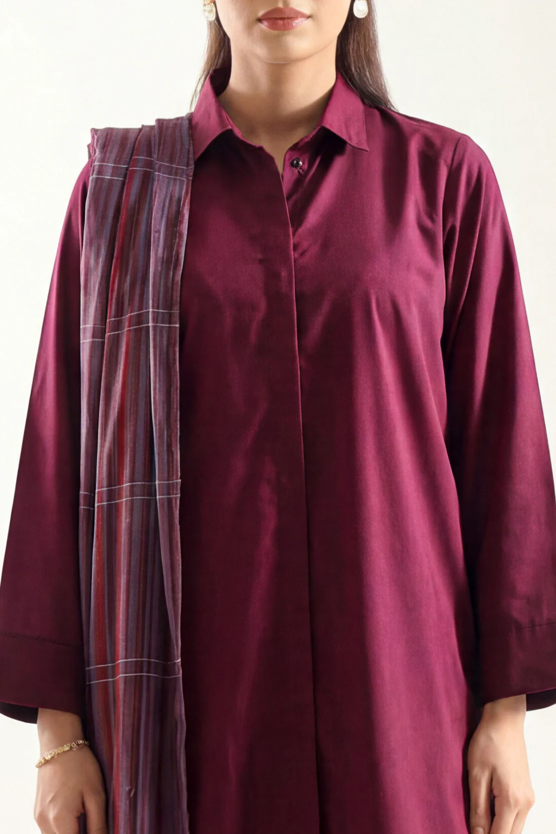 Cotton Jacquard Dupatta - Image 2