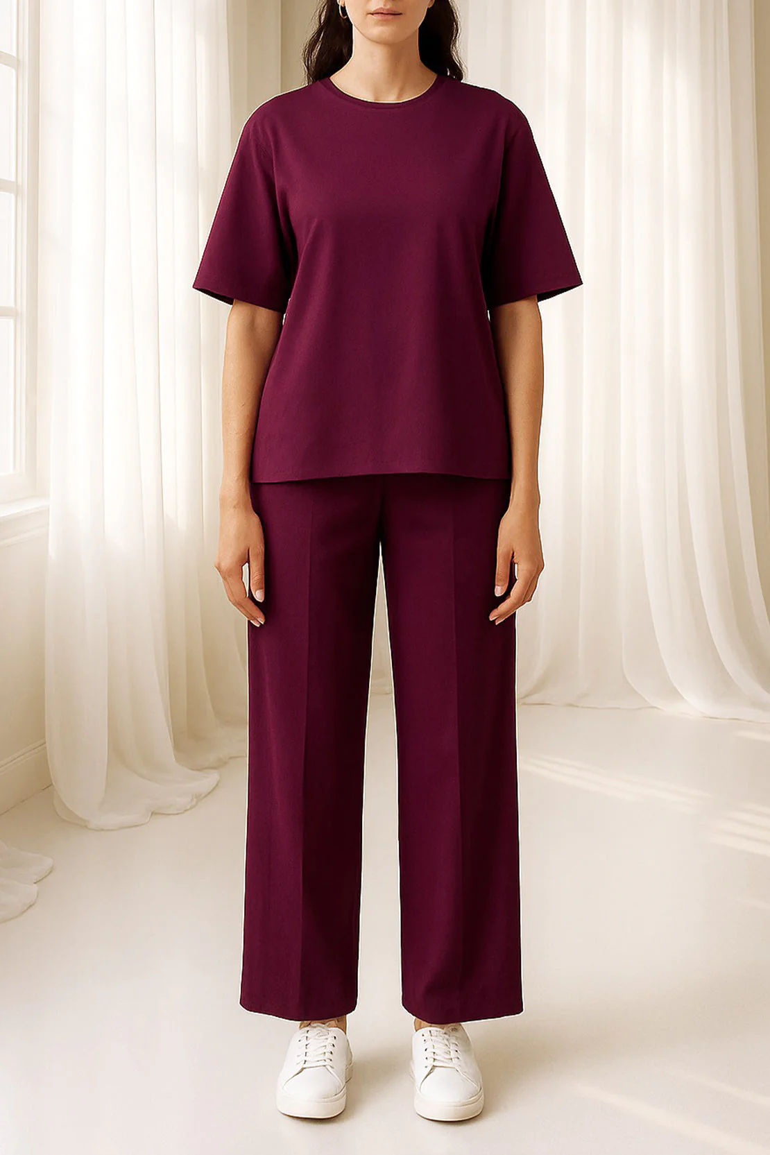 Drop Shoulder Tee Shirt - Image 2