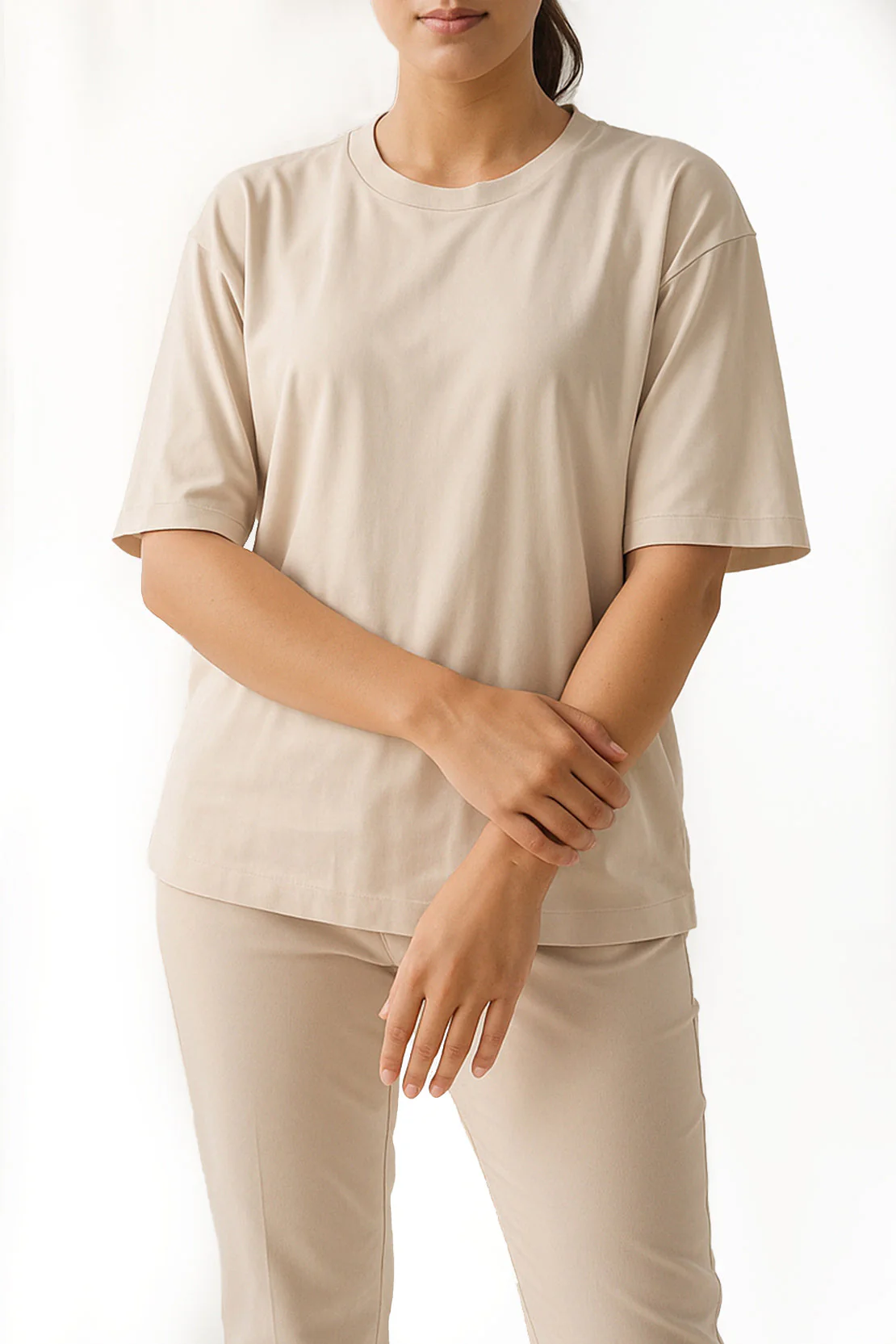 Drop Shoulder Tee Shirt - Image 2