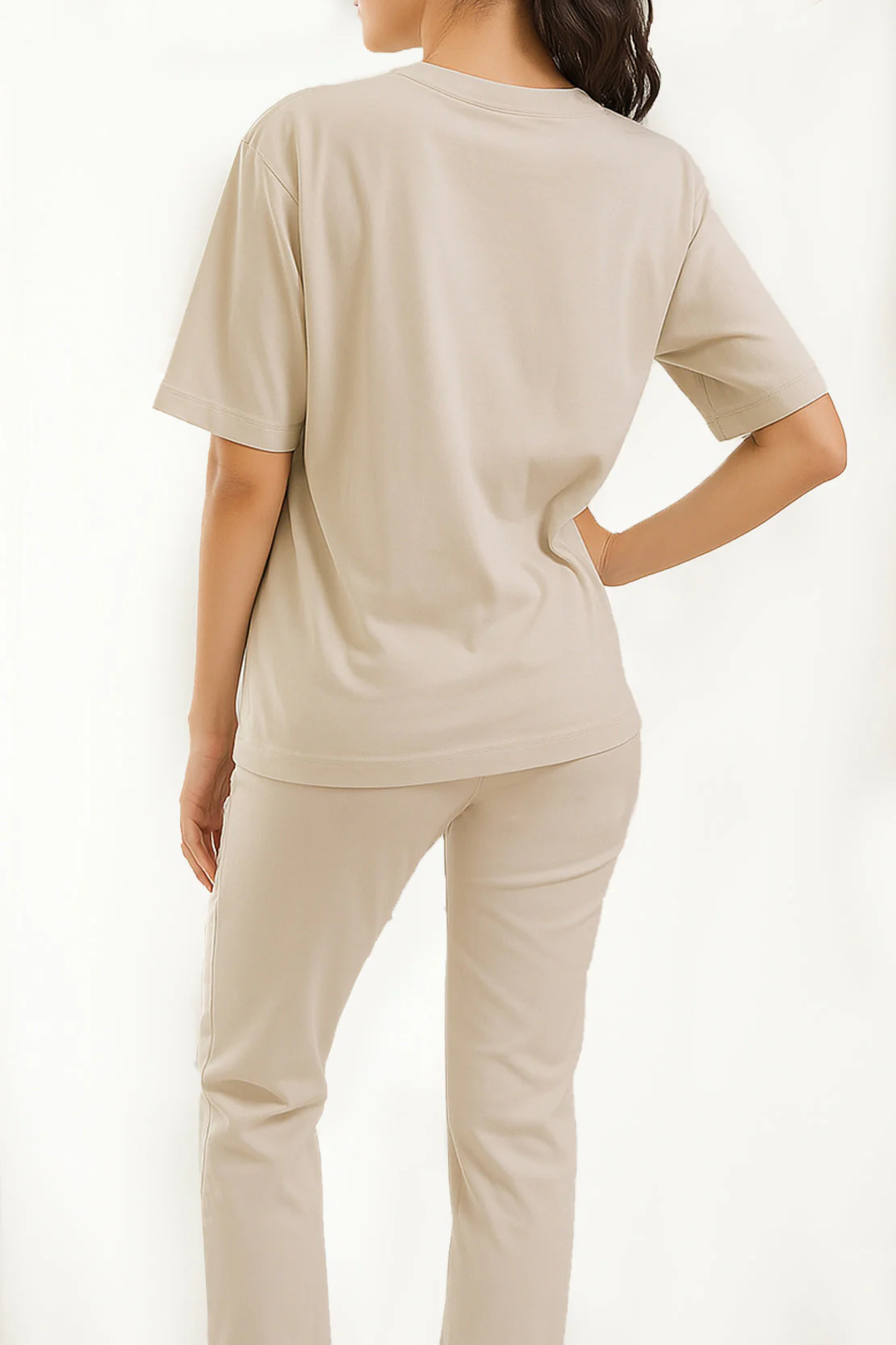 Drop Shoulder Tee Shirt - Image 4