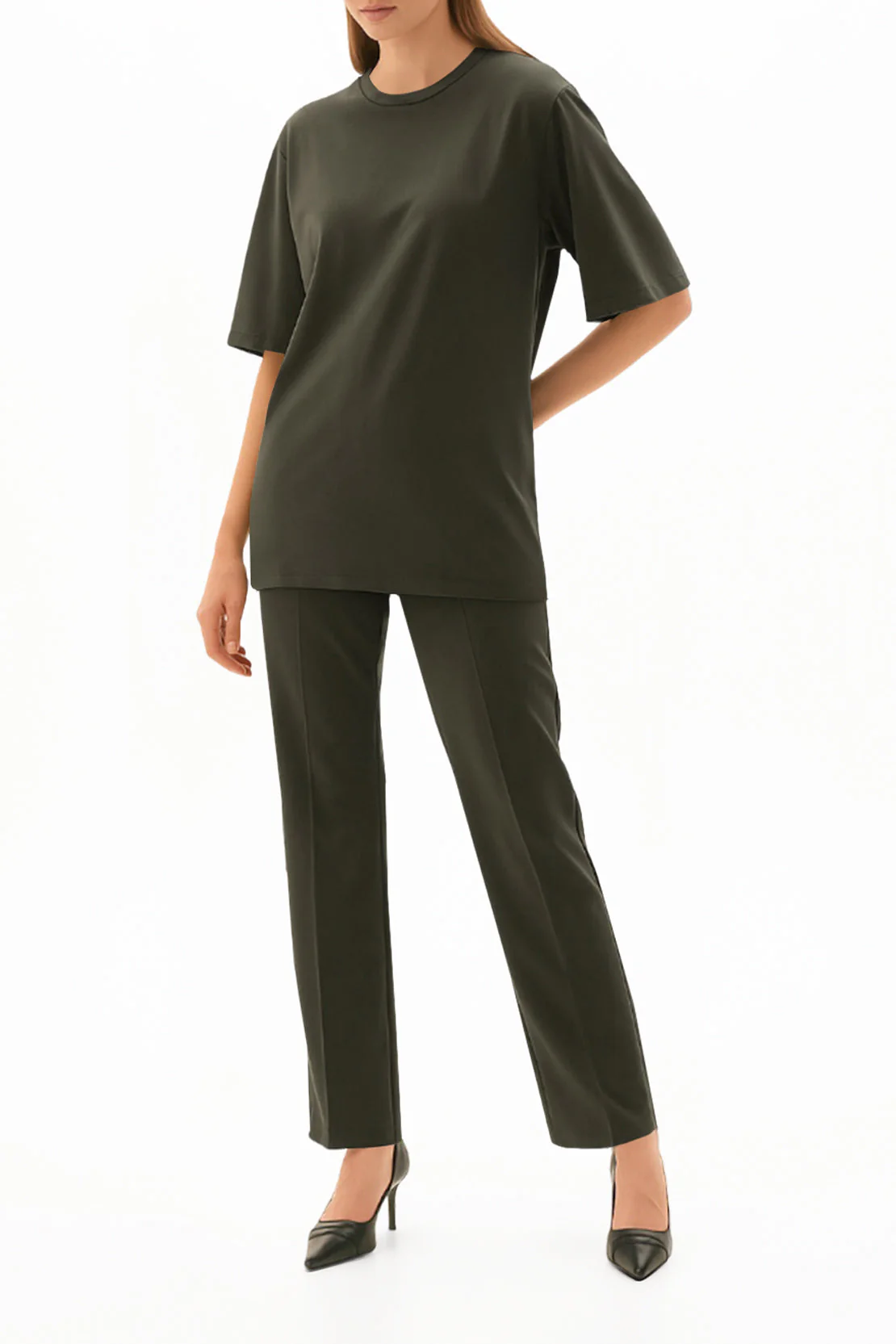 Drop Shoulder Tee Shirt