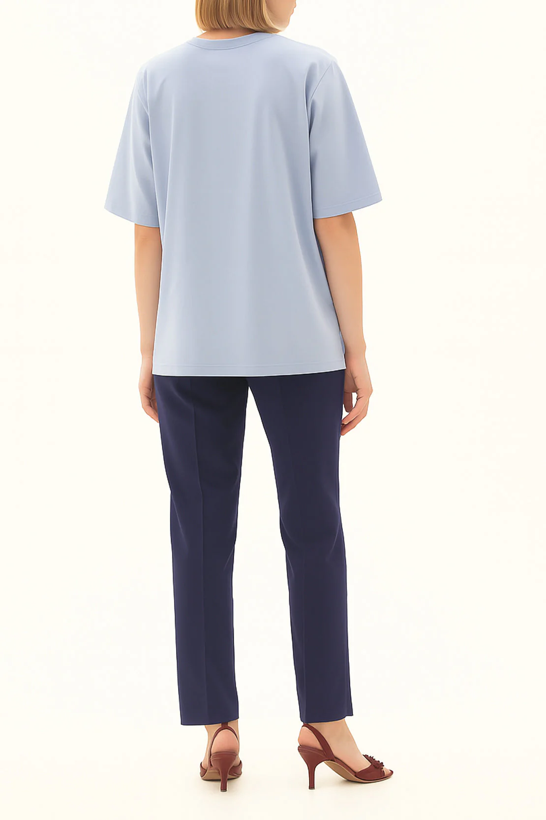 Drop Shoulder Tee Shirt - Image 3