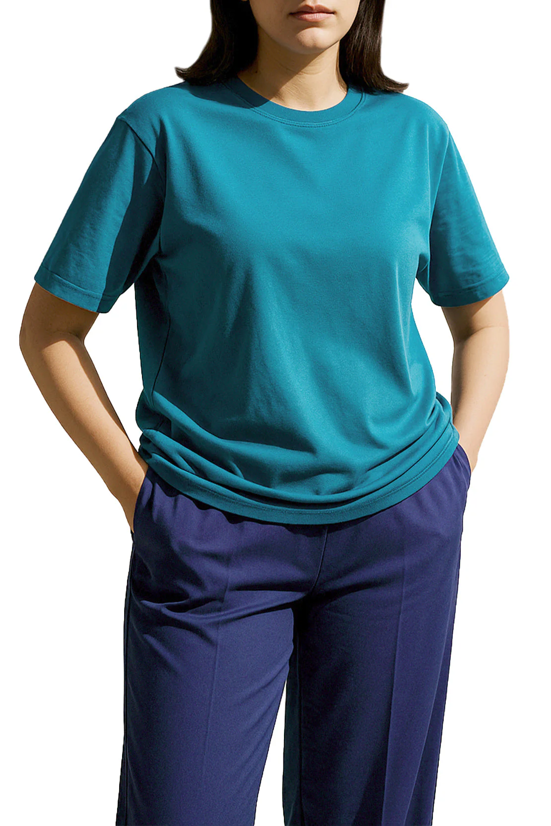 Drop Shoulder Tee Shirt - Image 4