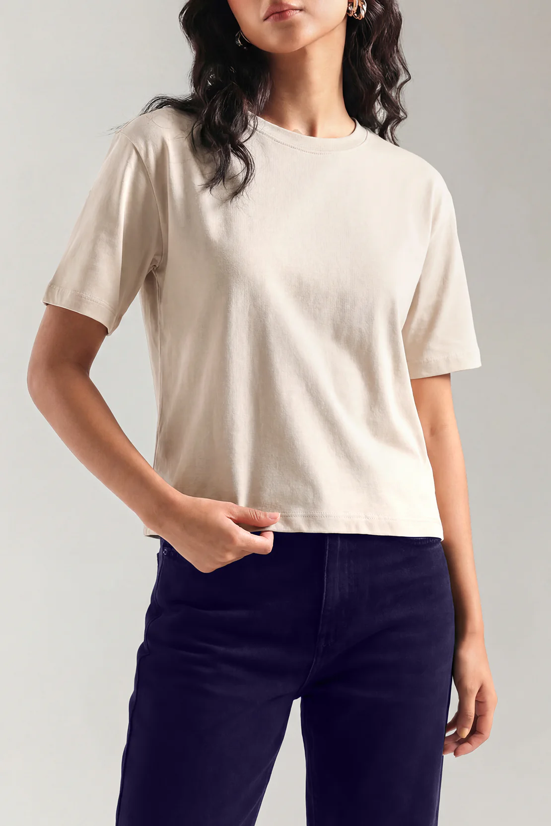Drop Shoulder Tee Shirt