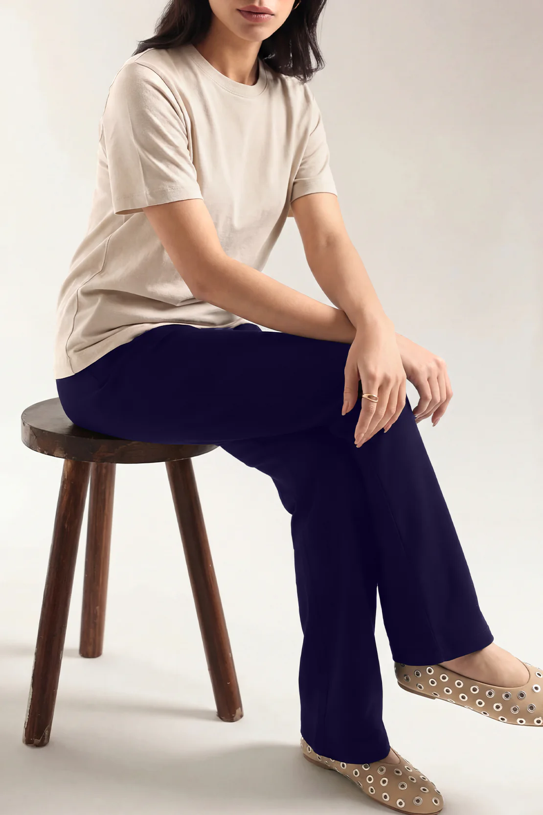 Drop Shoulder Tee Shirt - Image 2