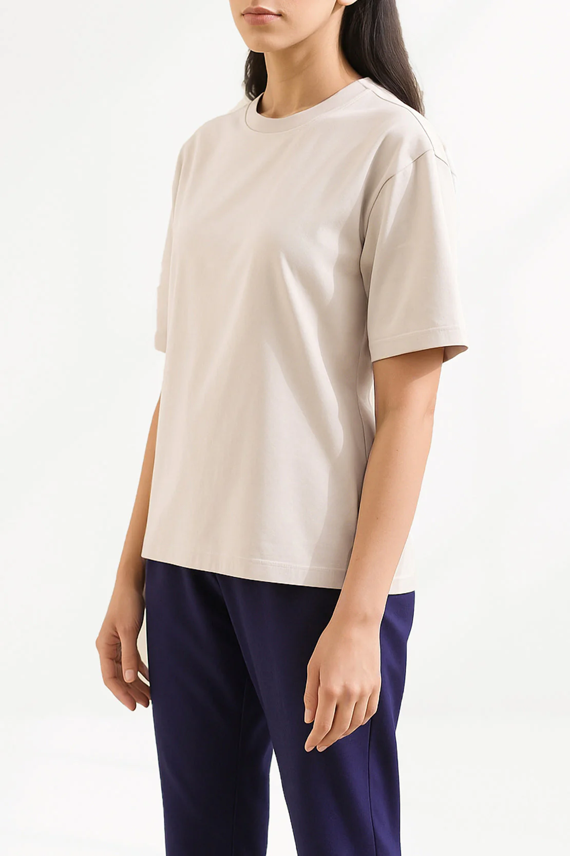 Drop Shoulder Tee Shirt - Image 3