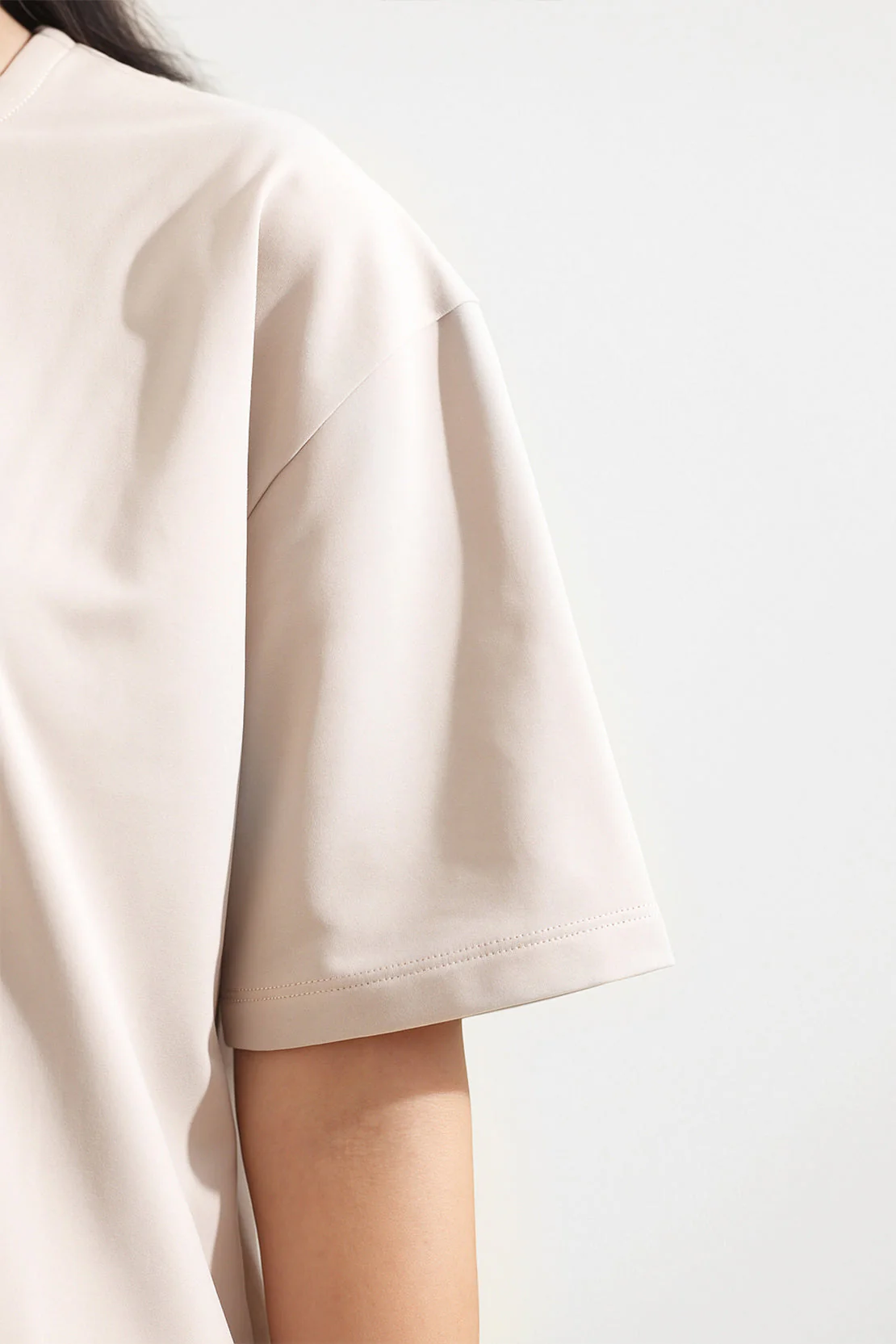 Drop Shoulder Tee Shirt - Image 4