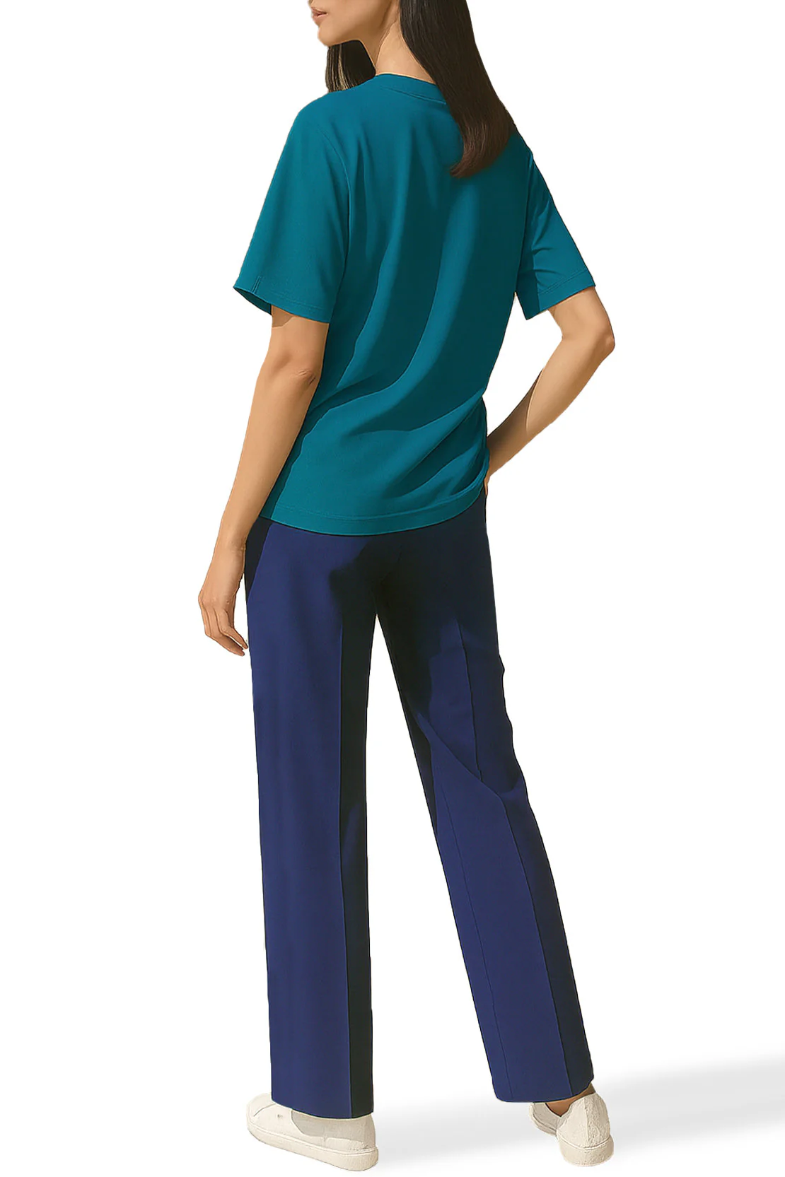 Drop Shoulder Tee Shirt - Image 3