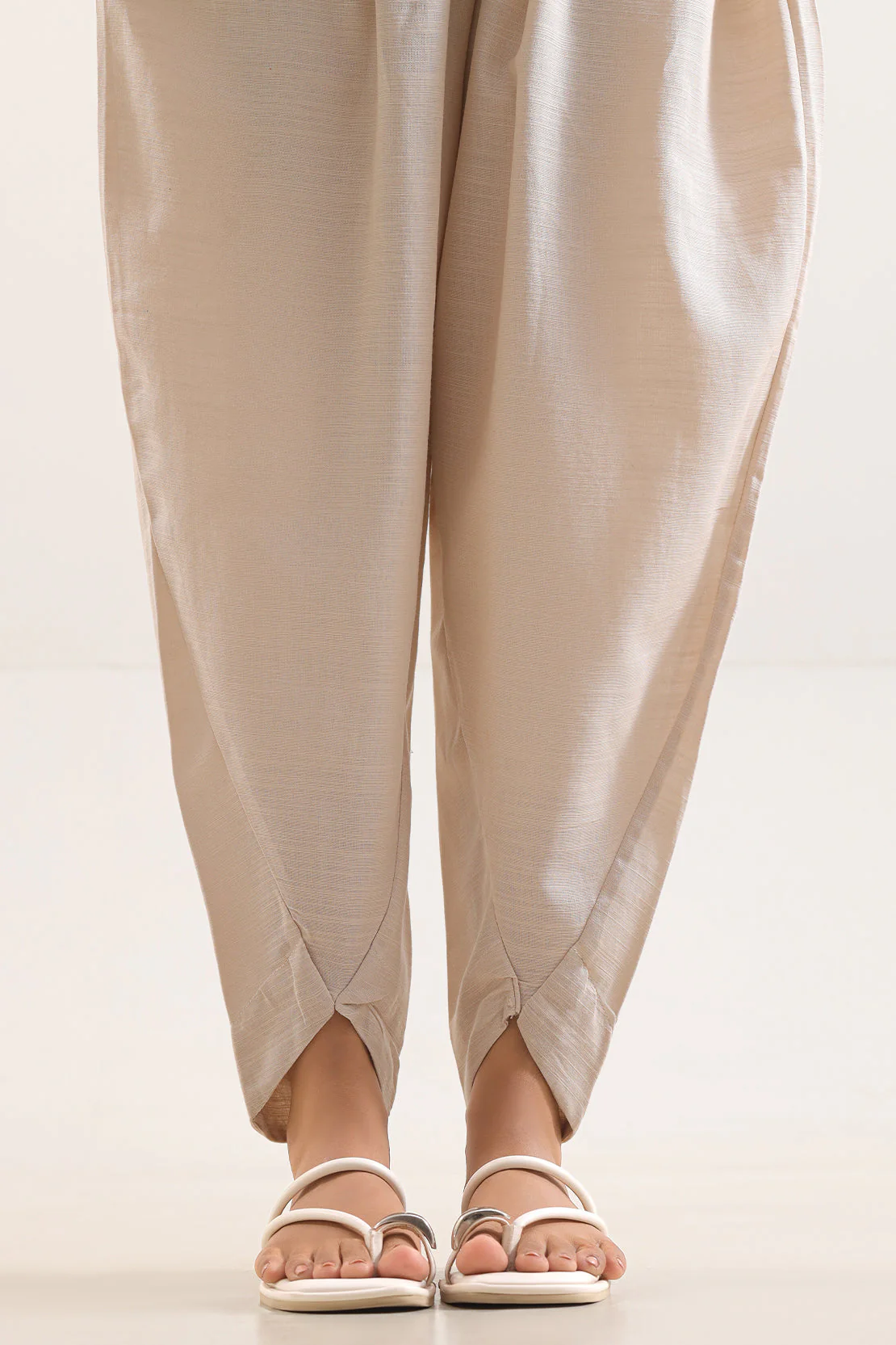 Dyed Khaddar Pants