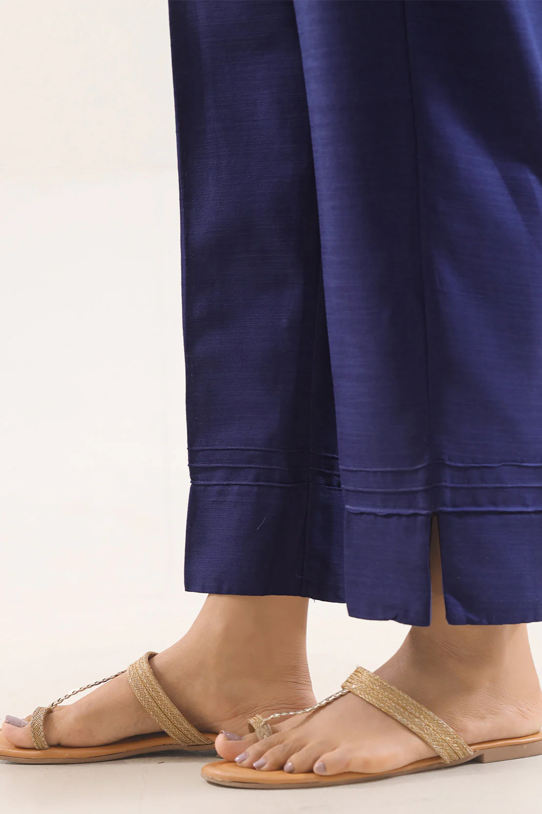 Dyed Khaddar Pants - Image 2