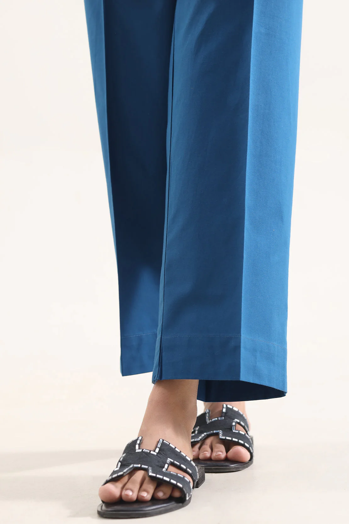 Dyed Poplin Pants