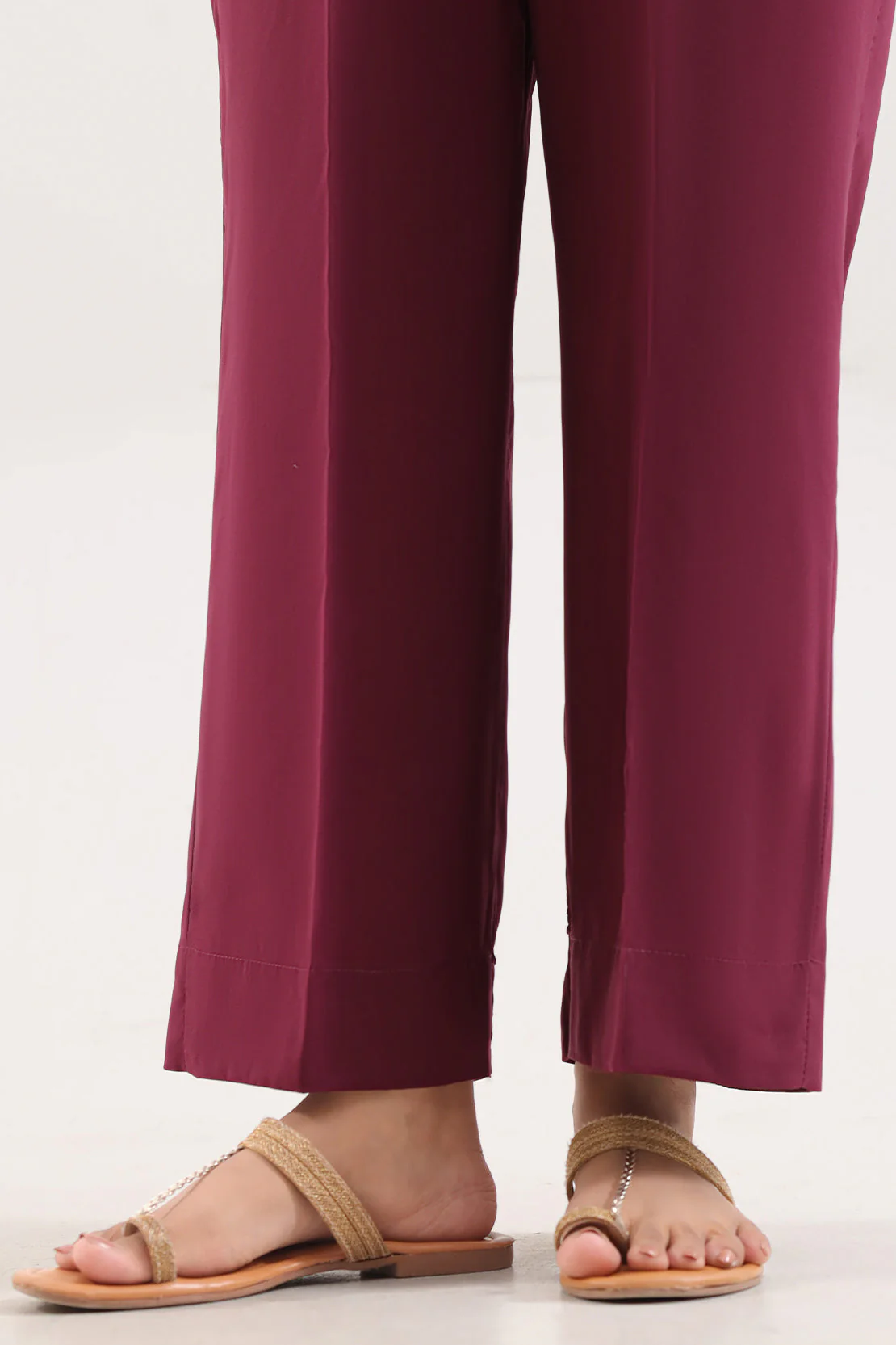 Dyed Wash N Wear Pant