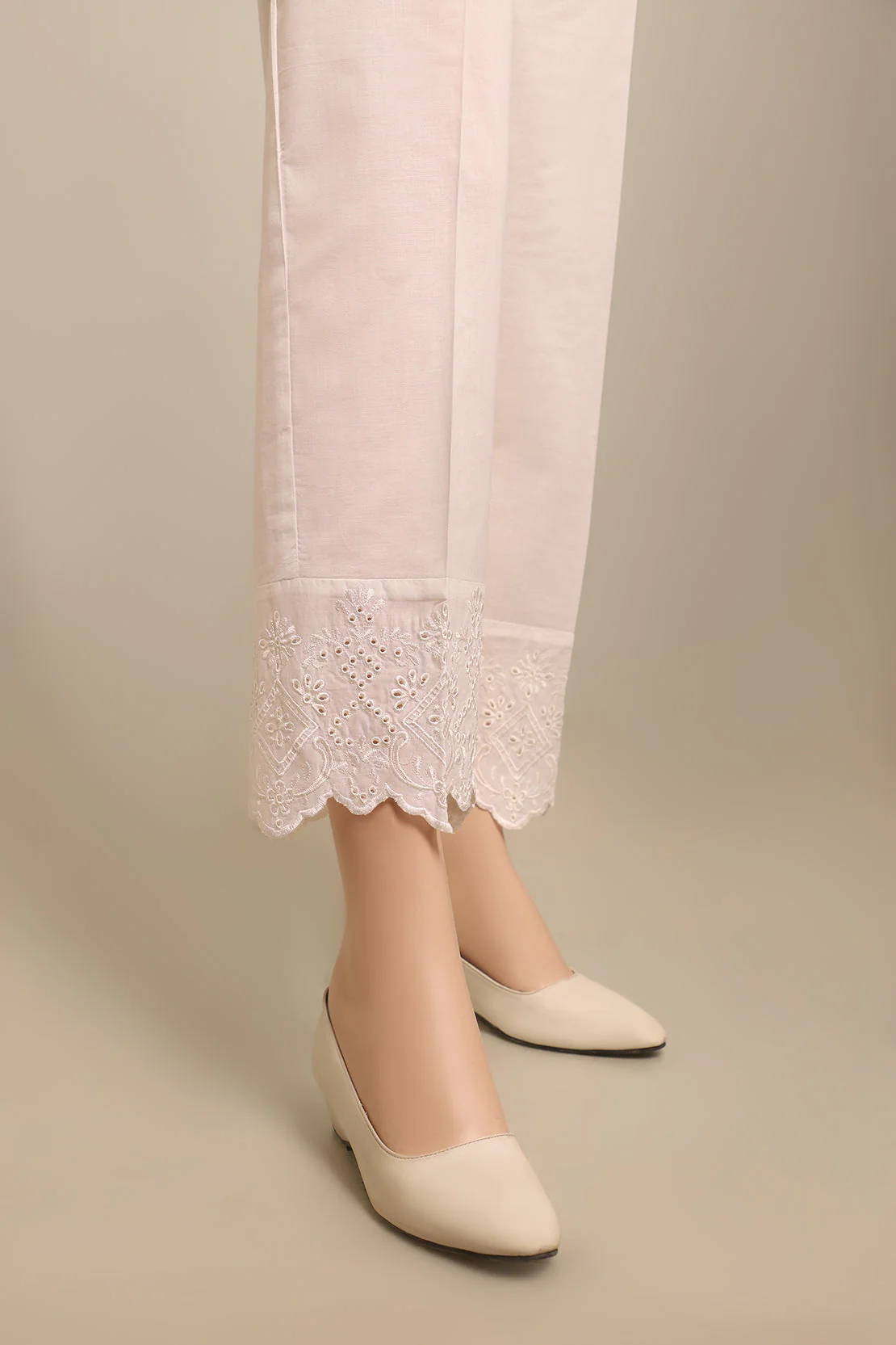 Embroidered Cambric Pant - Image 3