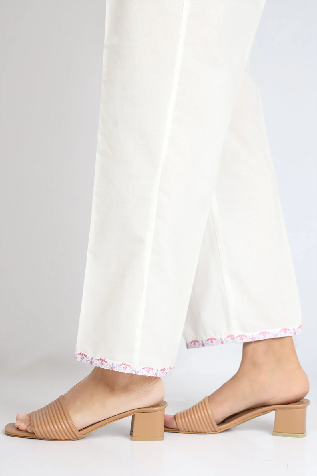 Embroidered Cambric Pants - Image 2