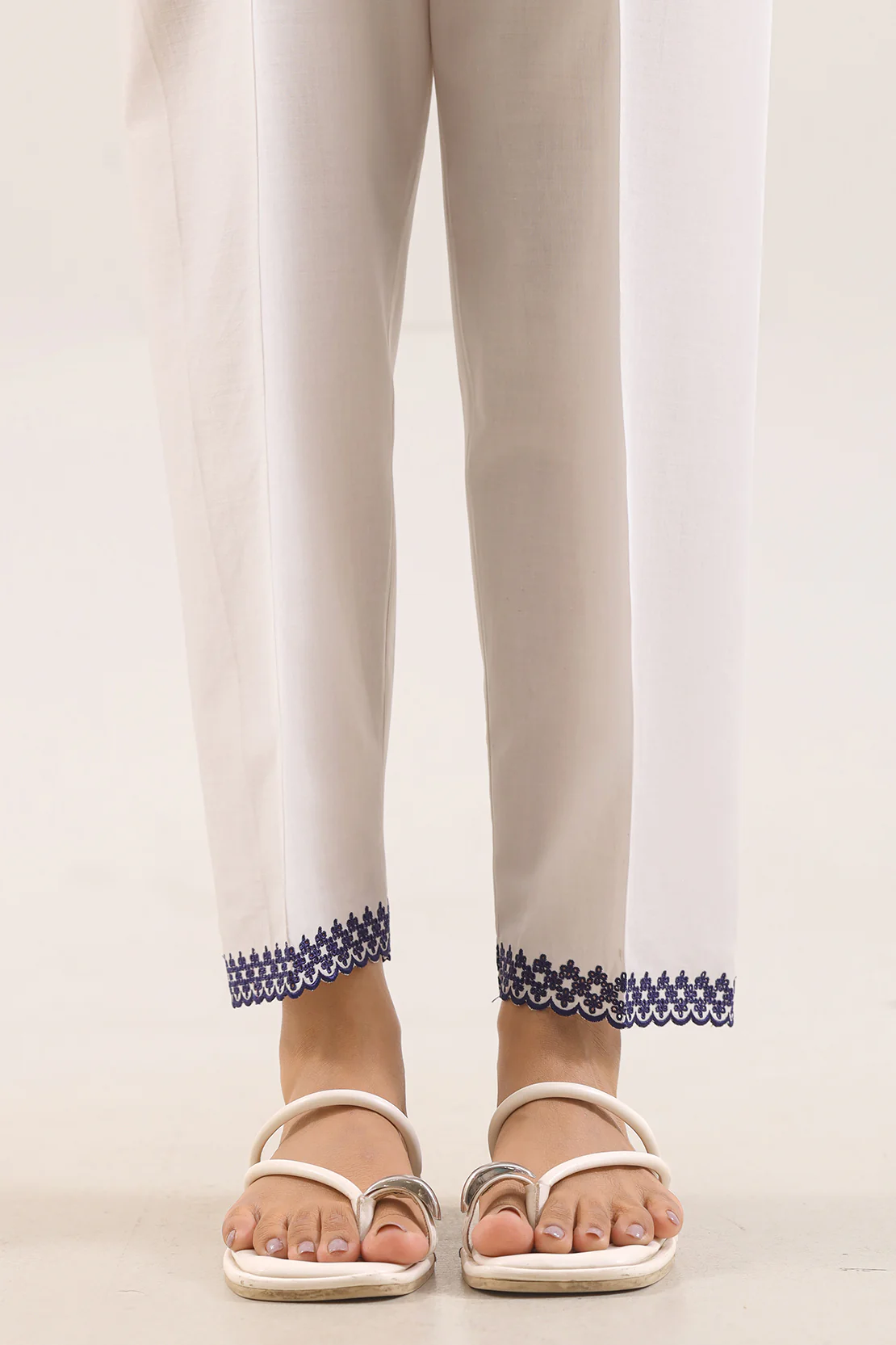 Embroidered Cambric Pant - Image 2