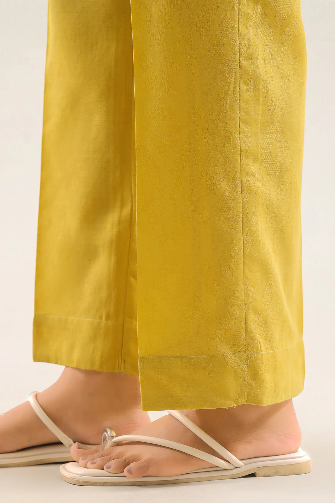 Embroidered Cotton Jacquard Stitched 2 Piece (Shirt/Trouser) - Image 5
