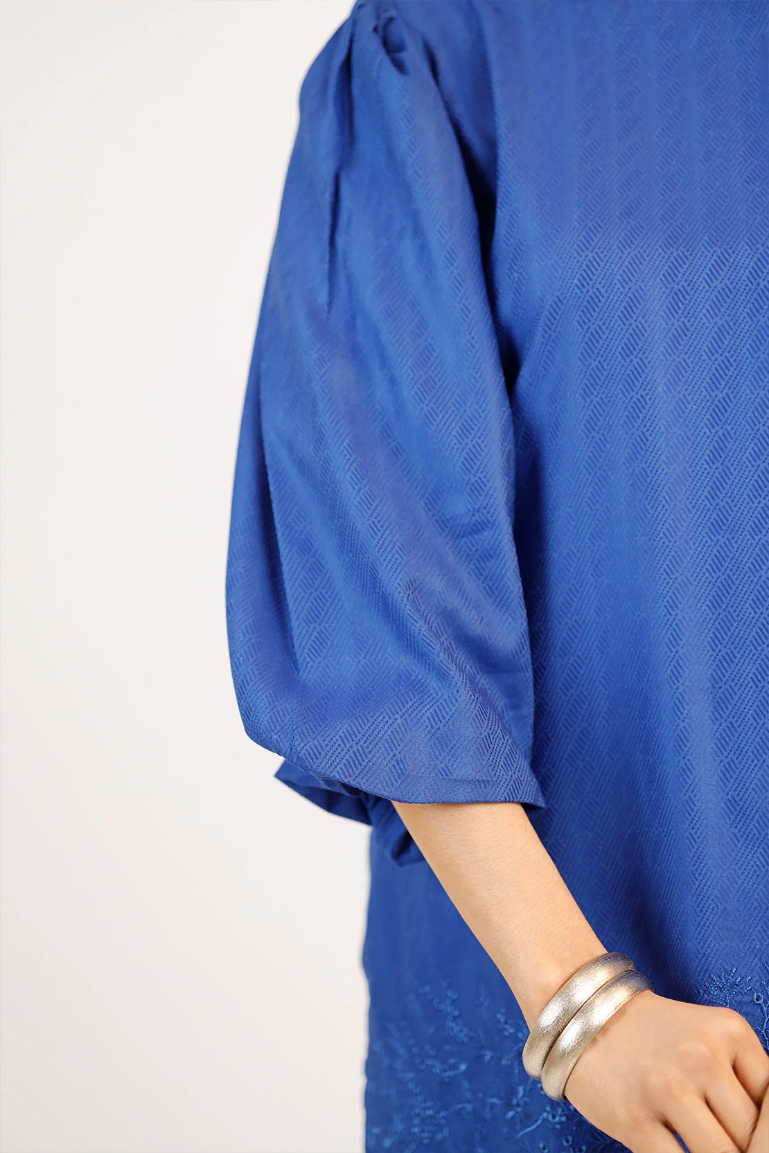 Embroidered Cotton Stitched 2 Piece (Shirt/Trouser) - Image 8