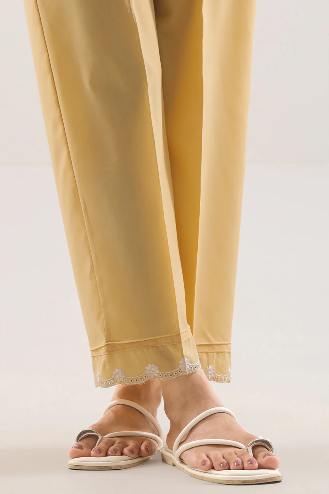 Embroidered Polyester Pant
