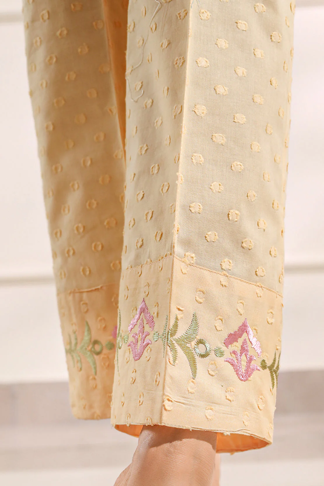 Embroidered Reverse Jacquard Stitched Shirt - Image 6