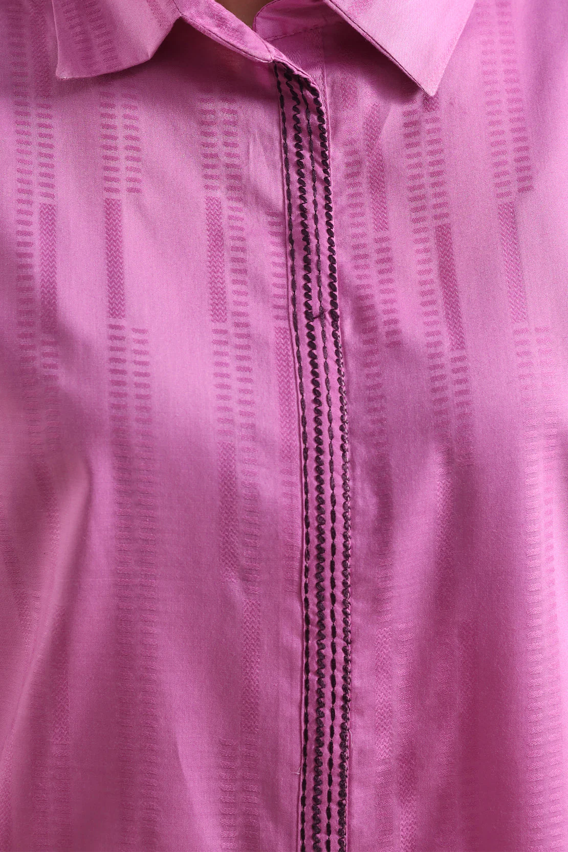 Embroidered Self Jacquard Stitched 2 Piece (Shirt/Trouser) - Image 4