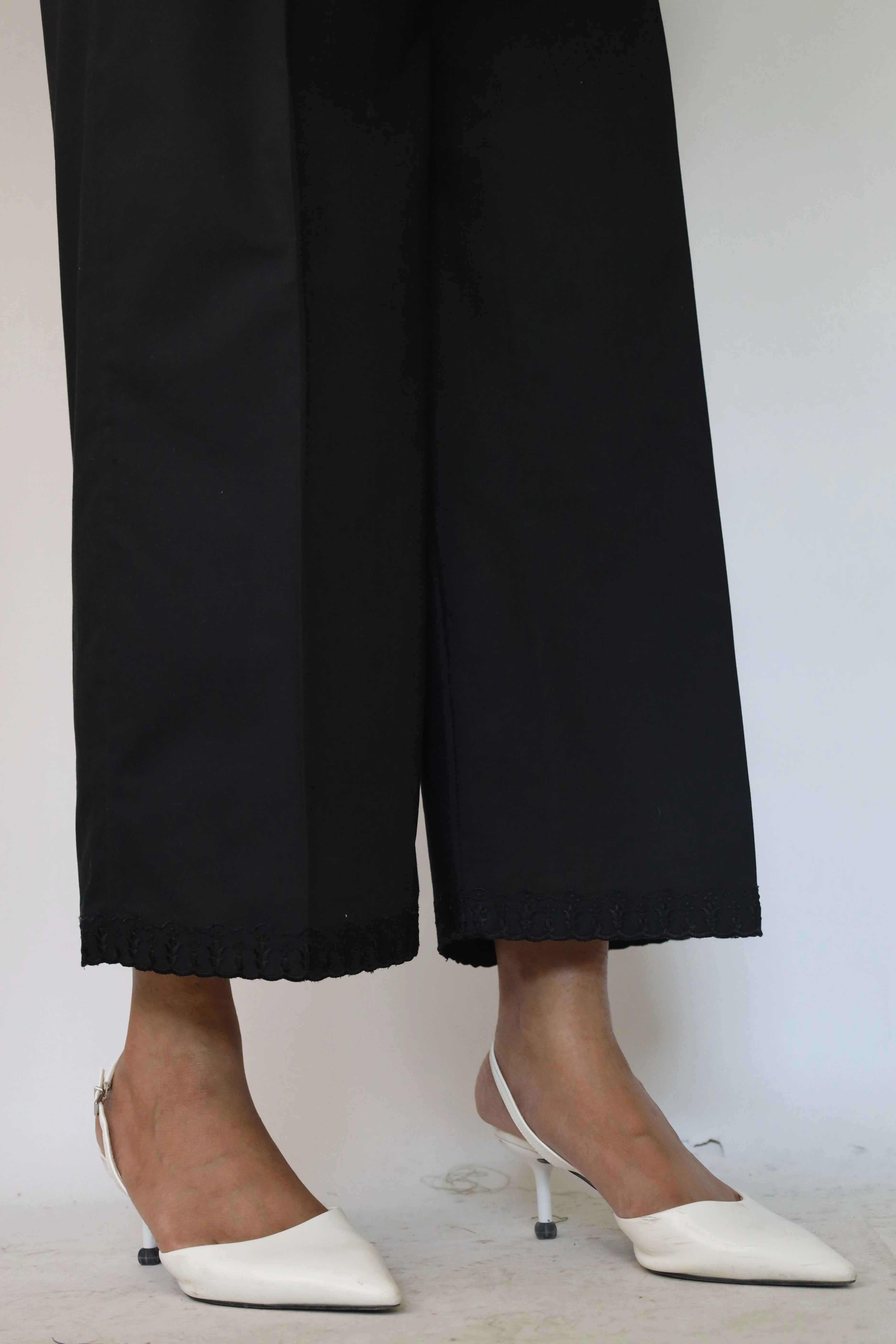 Embroidery Cotton Pant - Image 2