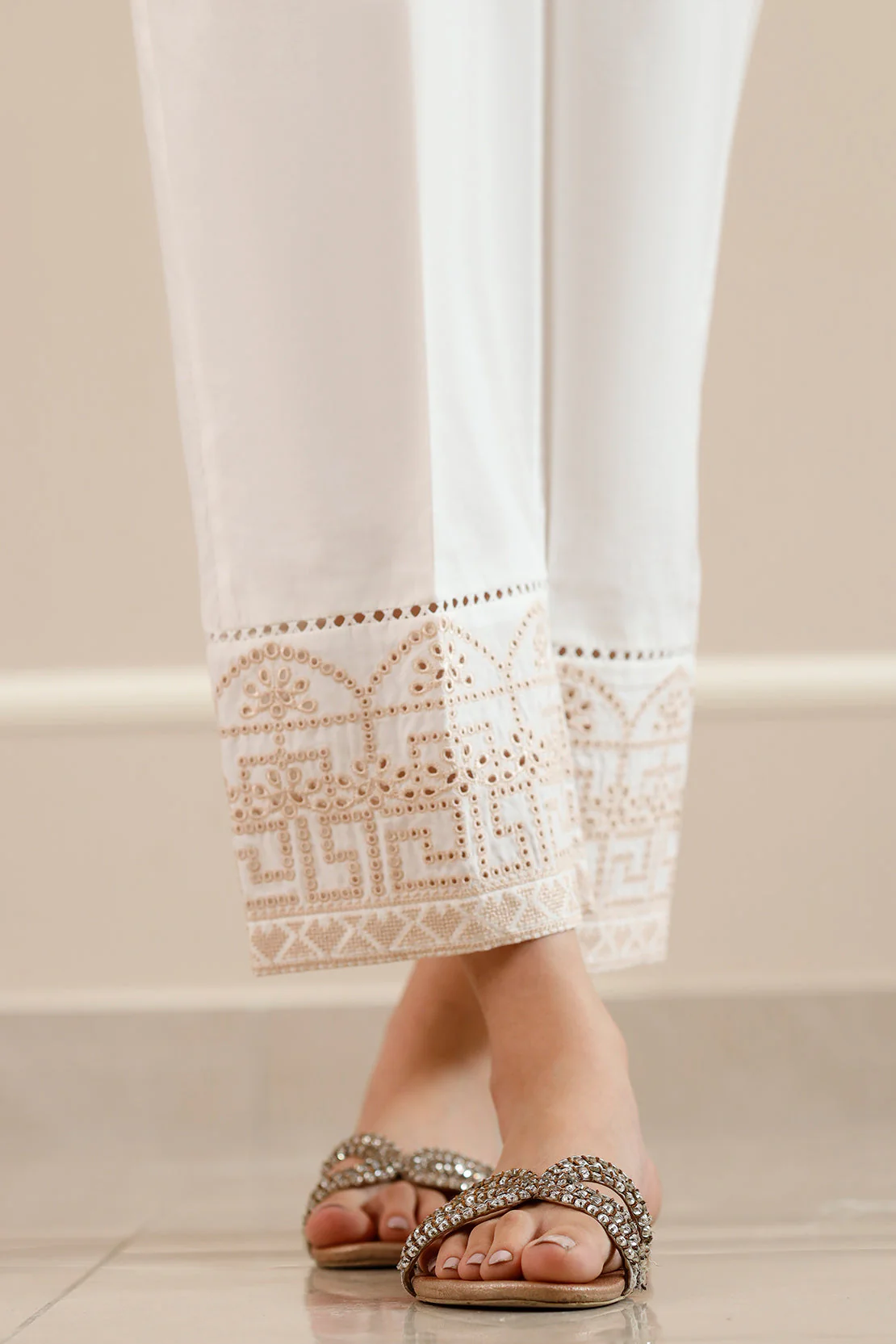 Embroidery Cambric Pant - Image 2