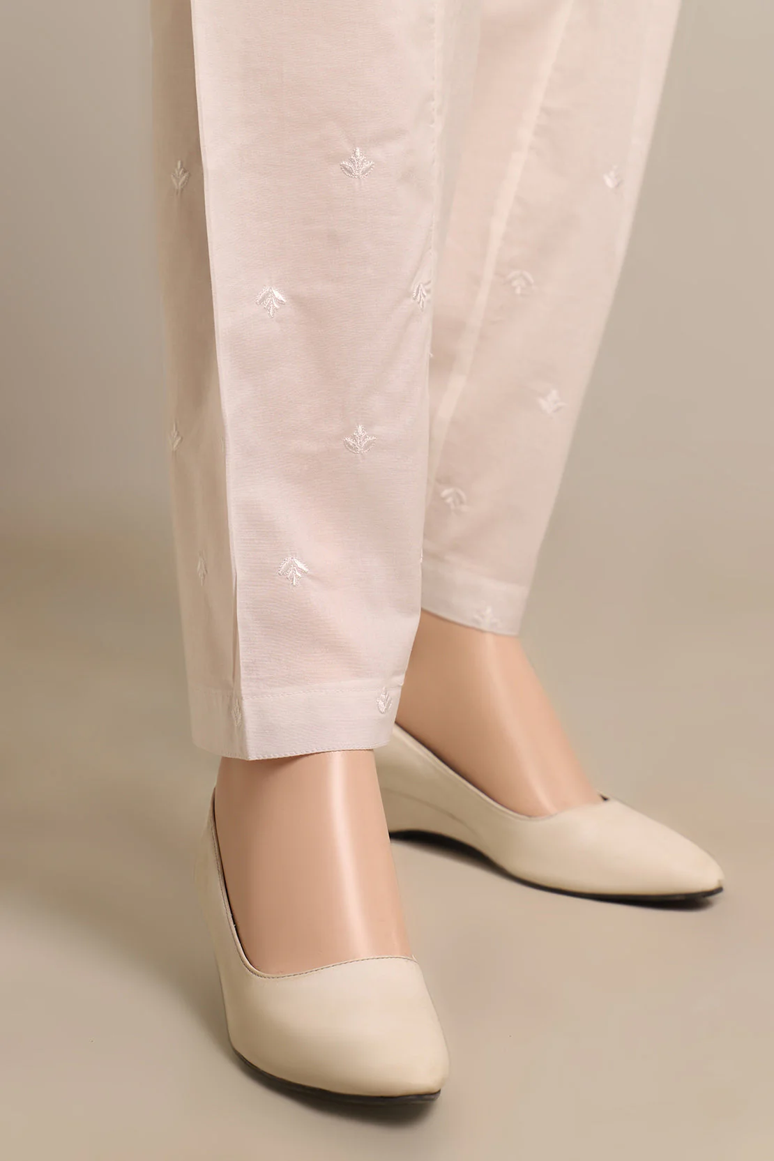 Embroidery Cotton Pant - Image 2
