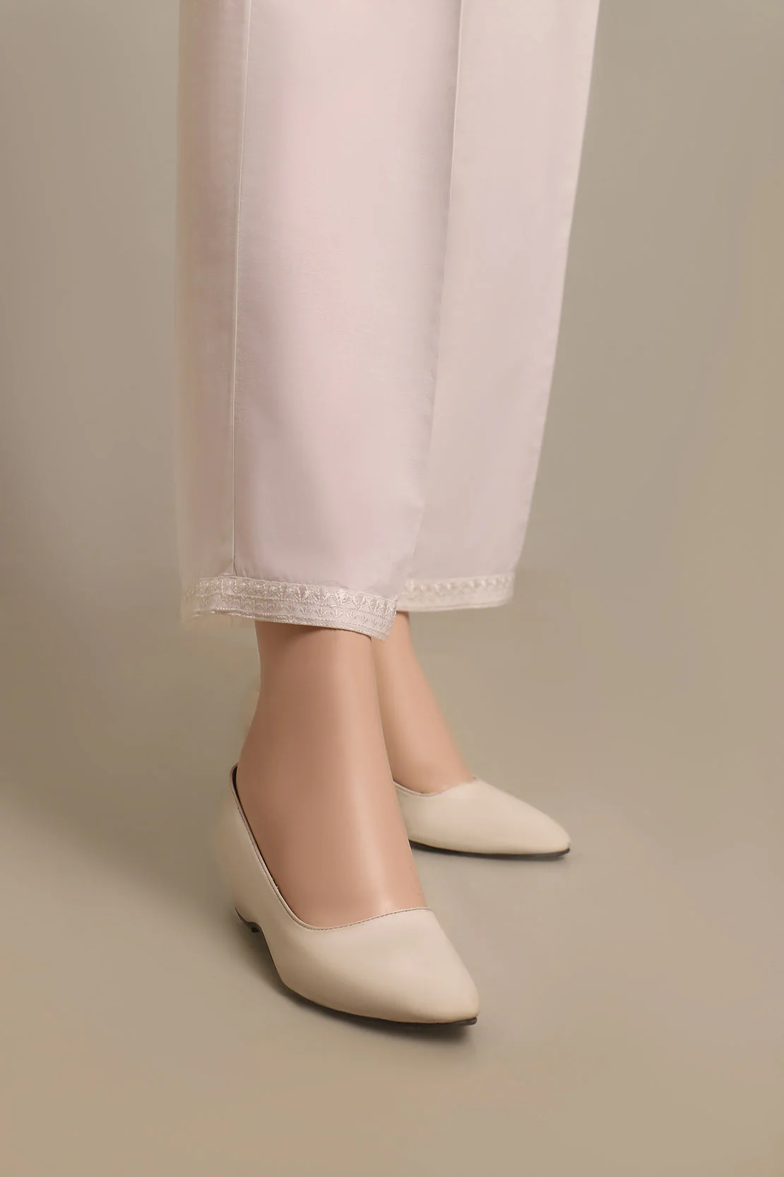 Embroidery Cotton Pant - Image 2
