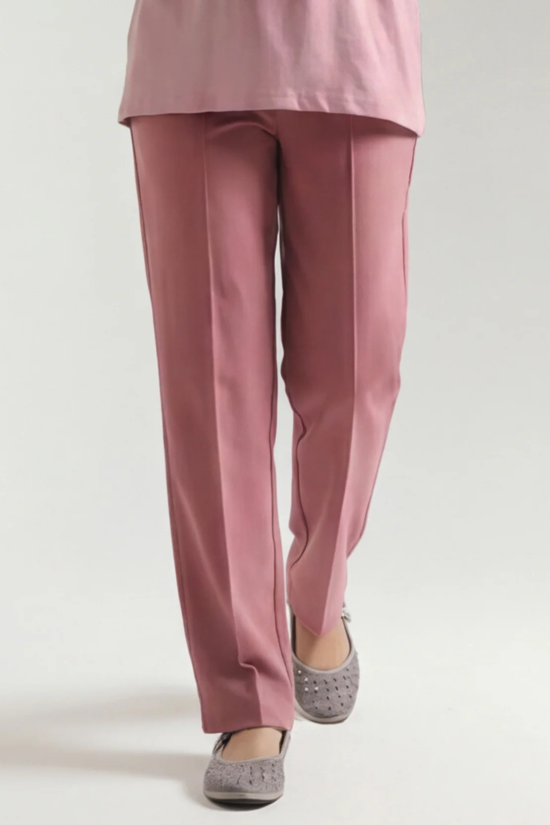 High Waist Straight Trousers - Image 2