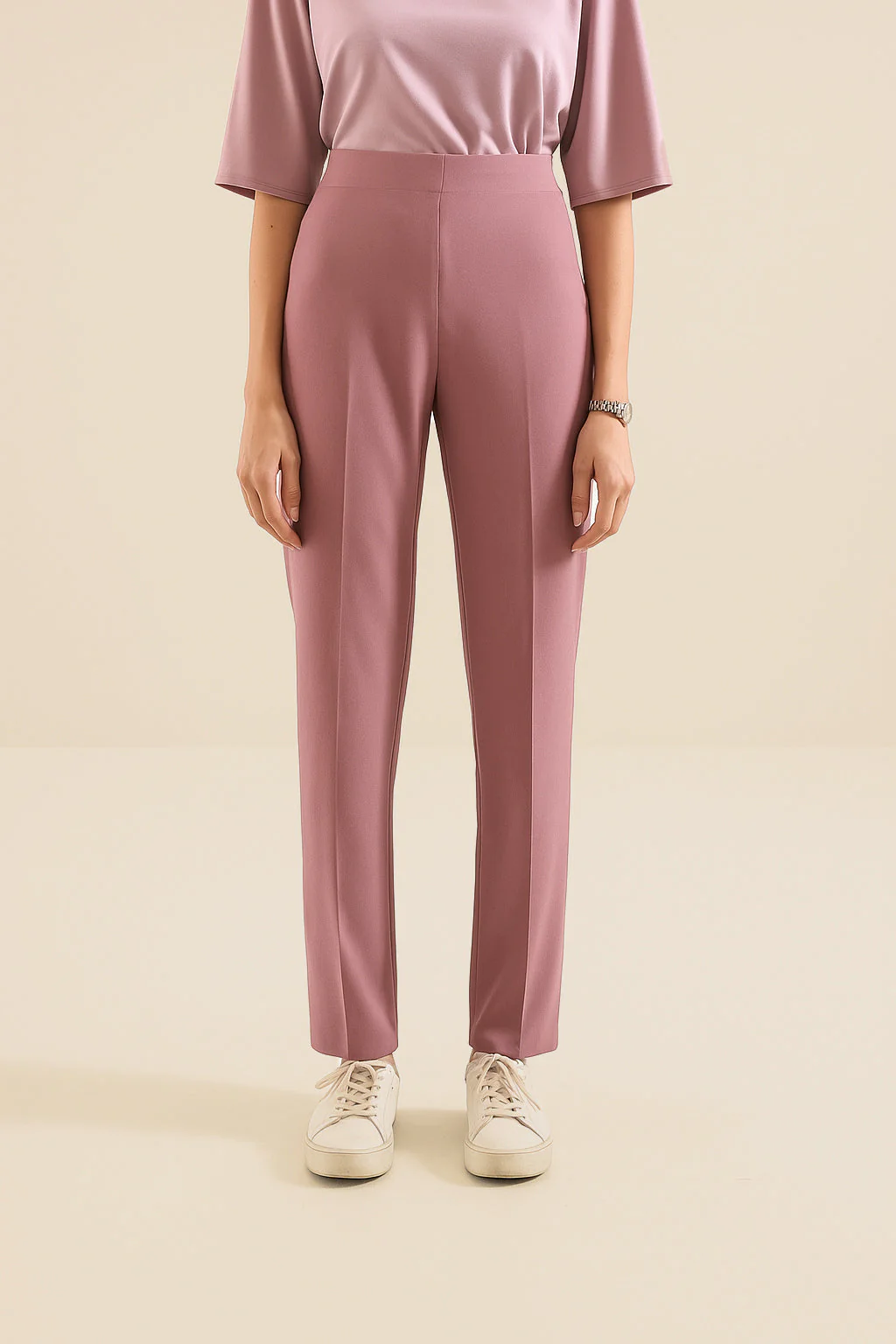 High Waist Straight Trousers - Image 4