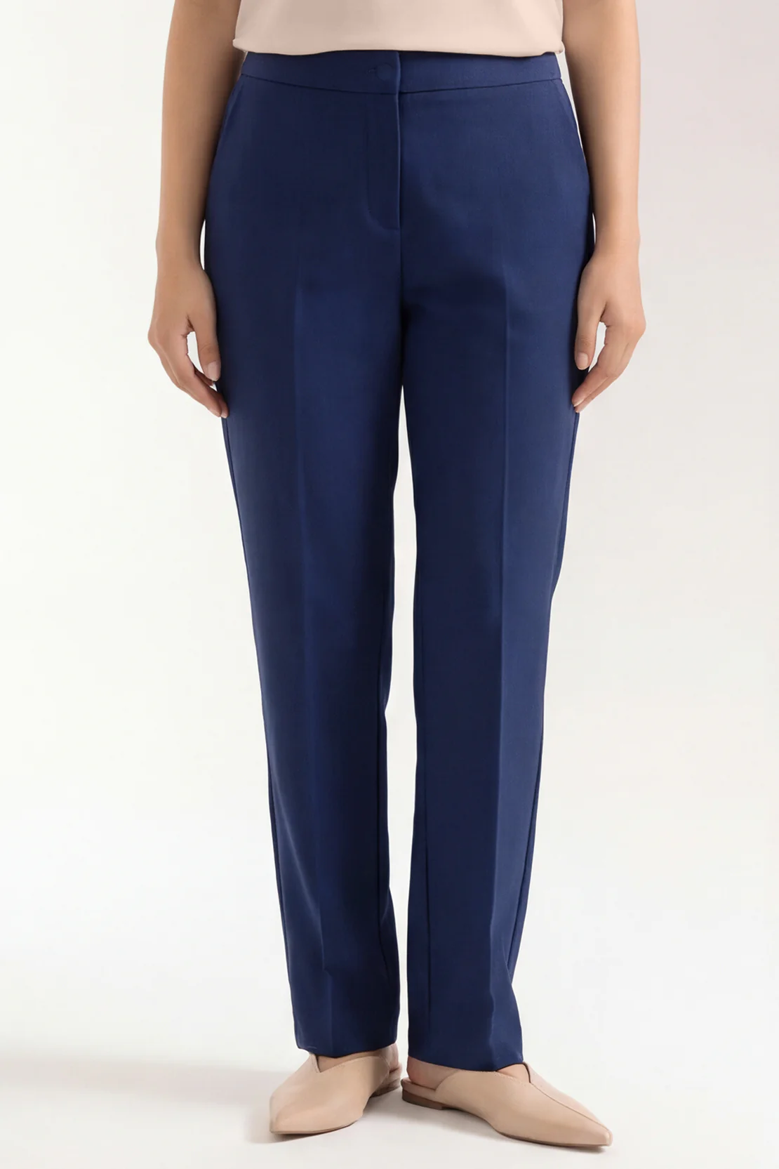High Waist Straight Trousers - Image 3