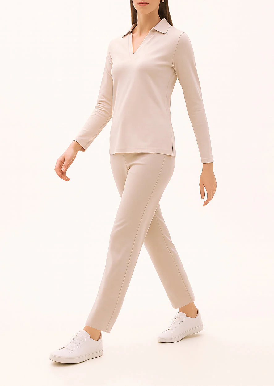 High Waist Straight Trousers - Image 2