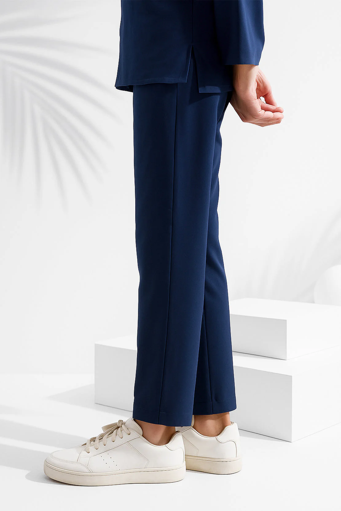 High Waist Straight Trousers - Image 2