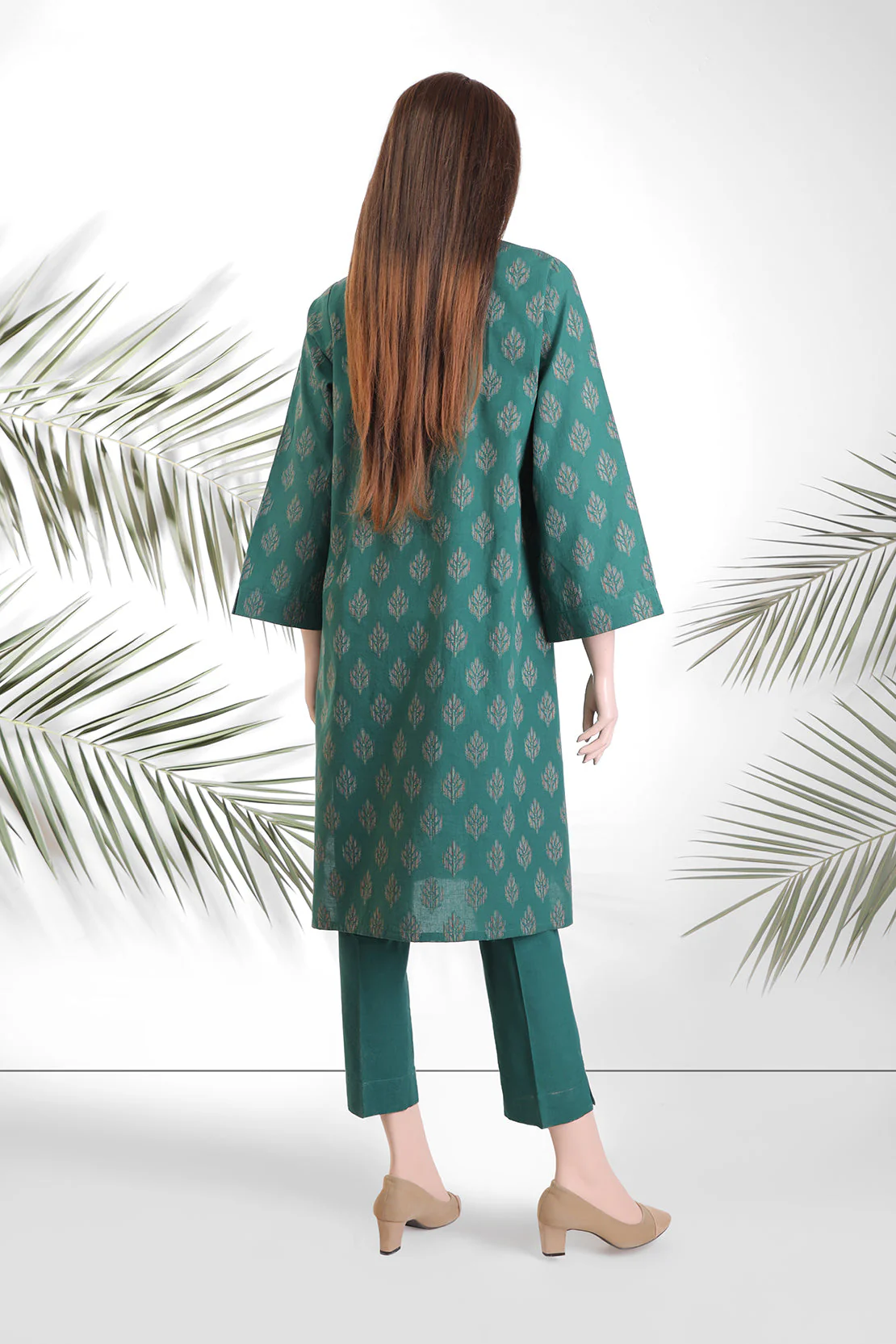 Unstitched Jacquard Cotton 2 Piece (Shirt/Trouser) - Image 2