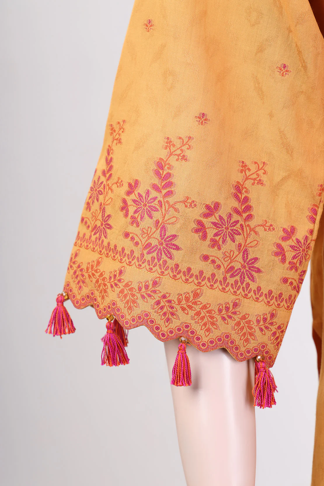 Unstitched Jacquard Cotton 3 Piece - Image 4