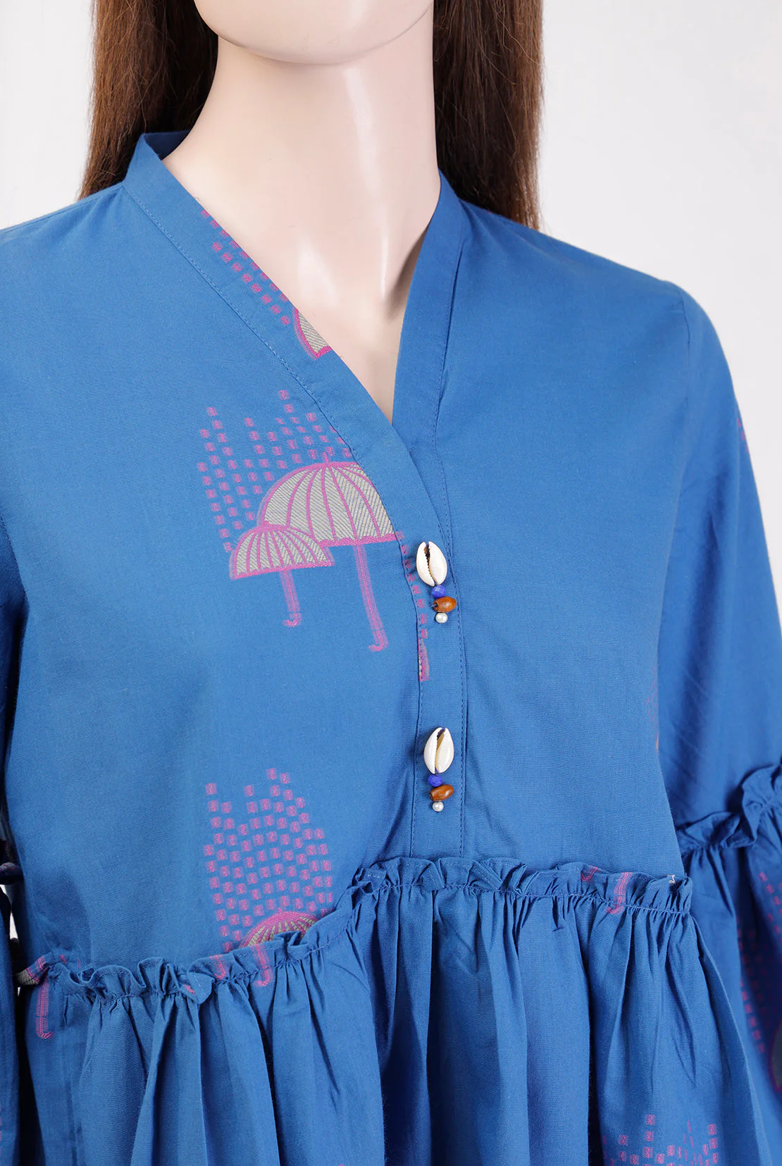 Jacquard Cotton Stitched Shirt - Image 3